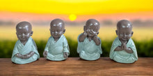 Load image into Gallery viewer, Buddha Ornament In Gift Bag Set Of 4, 6cm
