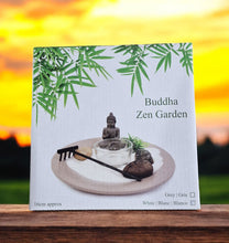 Load image into Gallery viewer, Buddha Zen Garden Self Assembly Grey 16cm
