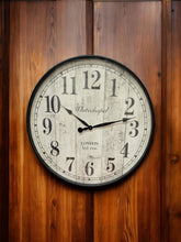 Load image into Gallery viewer, Antique Style Wall Clock 50cm
