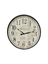 Load image into Gallery viewer, Antique Style Wall Clock 50cm
