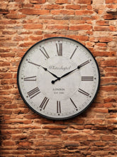 Load image into Gallery viewer, Roman Numerals Antique Style Wall Clock 50cm
