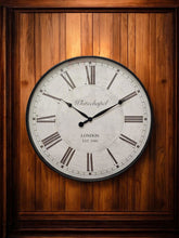 Load image into Gallery viewer, Roman Numerals Antique Style Wall Clock 50cm
