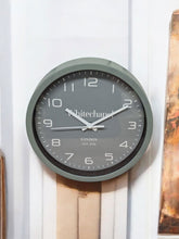 Load image into Gallery viewer, Grey Tonal Clock 20cm
