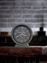 Load image into Gallery viewer, Grey Removable Mantle Clock 15cm
