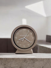 Load image into Gallery viewer, Taupe Removable Mantle Clock 15cm
