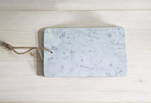 Load image into Gallery viewer, White Marble Chopping Board 40x24cm
