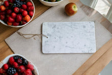 Load image into Gallery viewer, White Marble Chopping Board 40x24cm
