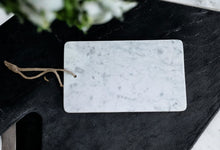 Load image into Gallery viewer, White Marble Chopping Board 40x24cm
