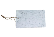 Load image into Gallery viewer, White Marble Chopping Board 40x24cm
