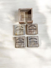 Load image into Gallery viewer, Coffee General Store Coasters Set Of 4
