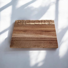 Load image into Gallery viewer, Pig Out Wooden Serving Board 32cm
