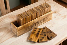 Load image into Gallery viewer, Large Wooden Dominoes Set 28cm
