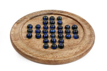 Load image into Gallery viewer, Wooden Solitaire Game 23cm
