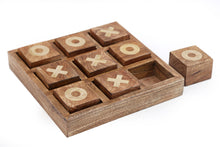 Load image into Gallery viewer, Wooden Tic Tac Toe Game 24cm
