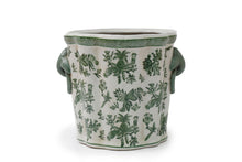 Load image into Gallery viewer, Ceramic Green Parrot Palm Willow Planter 26cm
