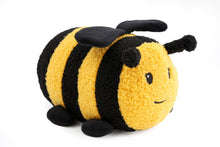 Load image into Gallery viewer, Plush Bee Doorstop 25cm
