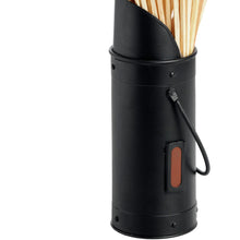 Load image into Gallery viewer, Black Matchstick Holder with 60 Matches
