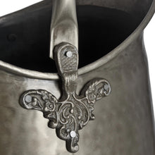 Load image into Gallery viewer, Antique Pewter Coal Bucket
