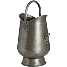 Load image into Gallery viewer, Antique Pewter Coal Bucket
