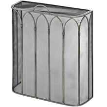 Load image into Gallery viewer, Gothic Antique Pewter Firescreen
