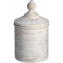 Load image into Gallery viewer, Antique White Cannister
