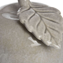 Load image into Gallery viewer, Antique Grey Large Ceramic Apple
