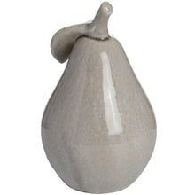 Load image into Gallery viewer, Antique Grey Small Ceramic Pear
