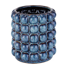 Load image into Gallery viewer, Seville Collection Large Indigo Bubble Planter
