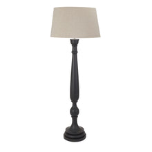 Load image into Gallery viewer, Delaney Grey Droplet Floor Lamp With Linen Shade
