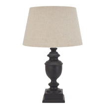 Load image into Gallery viewer, Delaney Collection Grey Urn Lamp With Linen Shade
