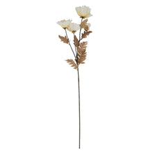 Load image into Gallery viewer, Large White Poppy Stem
