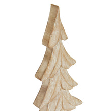 Load image into Gallery viewer, Carved Wood Christmas Tree
