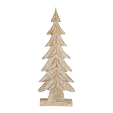 Load image into Gallery viewer, Carved Wood Christmas Tree
