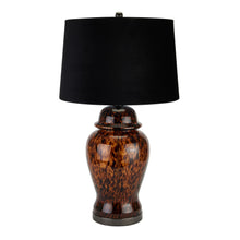 Load image into Gallery viewer, Amber Dapple Acanthus Lamp
