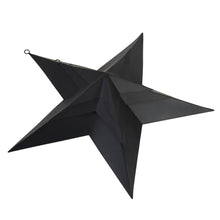 Load image into Gallery viewer, Matt Black Convexed Medium Star
