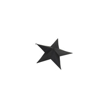 Load image into Gallery viewer, Matt Black Convexed Medium Star
