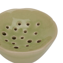 Load image into Gallery viewer, Light Green Ceramic Flower Frog
