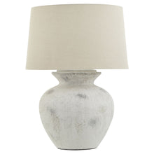 Load image into Gallery viewer, Downton Antique White Lamp
