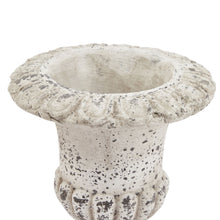 Load image into Gallery viewer, Fluted Stone Ceramic Urn
