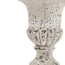 Load image into Gallery viewer, Fluted Stone Ceramic Urn
