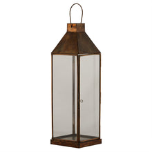 Load image into Gallery viewer, Burnished Brass Medium Lantern
