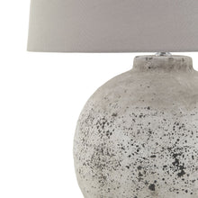 Load image into Gallery viewer, Tiber Large Stone Ceramic Lamp
