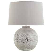 Load image into Gallery viewer, Tiber Large Stone Ceramic Lamp
