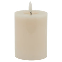 Load image into Gallery viewer, Luxe Collection Melt Effect 3x4 Taupe LED Wax Candle
