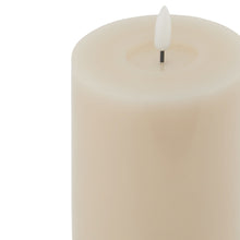 Load image into Gallery viewer, Luxe Collection Melt Effect 3.5x9 Taupe LED Wax Candle
