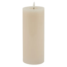 Load image into Gallery viewer, Luxe Collection Melt Effect 3.5x9 Taupe LED Wax Candle
