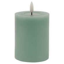 Load image into Gallery viewer, Luxe Collection Melt Effect 3x4 Sage LED Wax Candle
