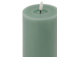 Load image into Gallery viewer, Luxe Collection Melt Effect 3.5x9 Sage LED Wax Candle
