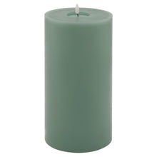 Load image into Gallery viewer, Luxe Collection Melt Effect 6x12 Sage LED Wax Candle
