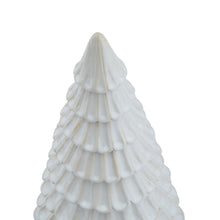 Load image into Gallery viewer, White Ceramic Fir Tree
